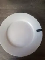 Viggo Dinner Plate – Fehér lapostányér, 28 cm