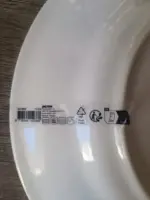 Viggo Dinner Plate – Fehér lapostányér, 28 cm - Image 3